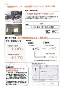 志賀高原スキーロッジ ”グリーン様”　内壁塗装