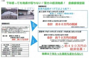 株式会社マルカン様　倉庫屋根塗装